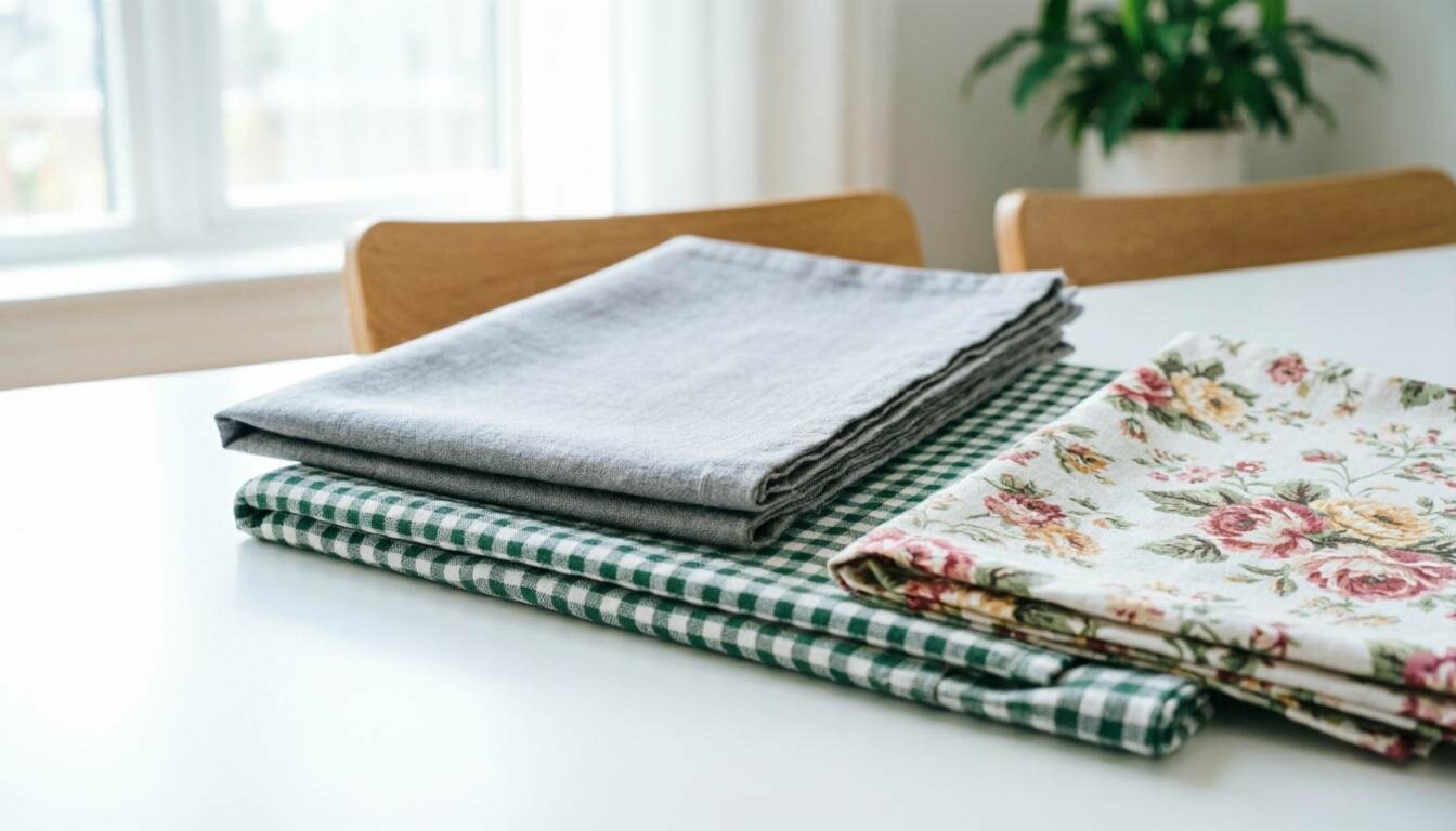 Асортимент водовідштовхувальних скатертин різних кольорів і фактур | Welwet.net